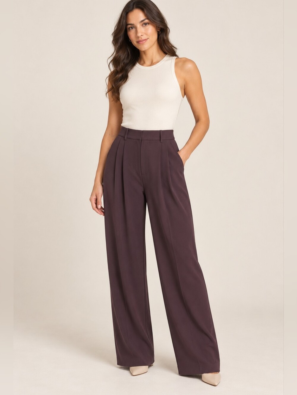 Lululemon Daydrift High-Rise Wide-Leg Trousers Sequoia. NWT